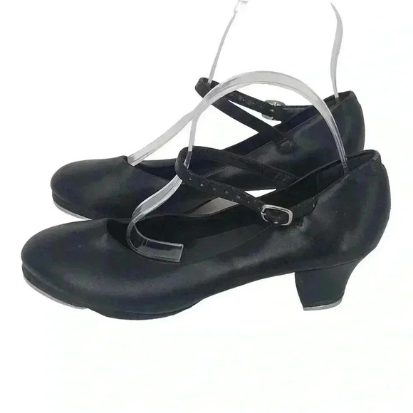 SO DANCA TAP SHOES WOMENS 5 TARA TA55 1.5" HEEL MEDIUM RETAIL $75 - Picture 1 of 16